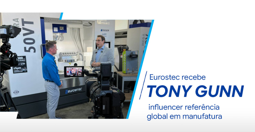 Eurostec recebe Tony Gunn, influencer que � refer�ncia global em manufatura
